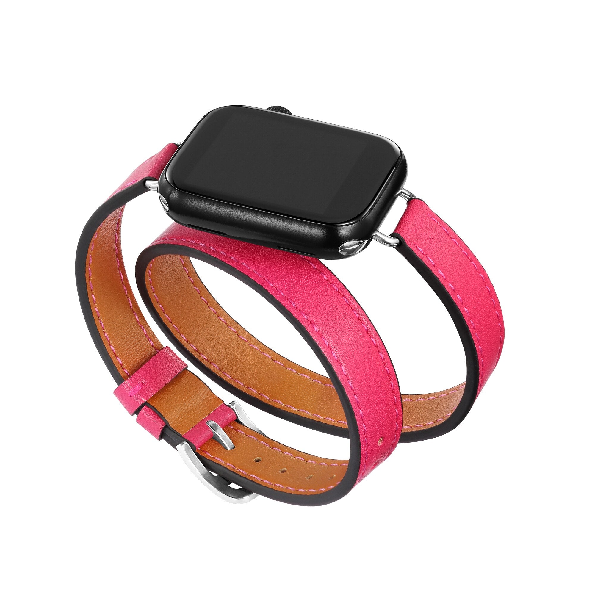 Double Strapped Leather Band