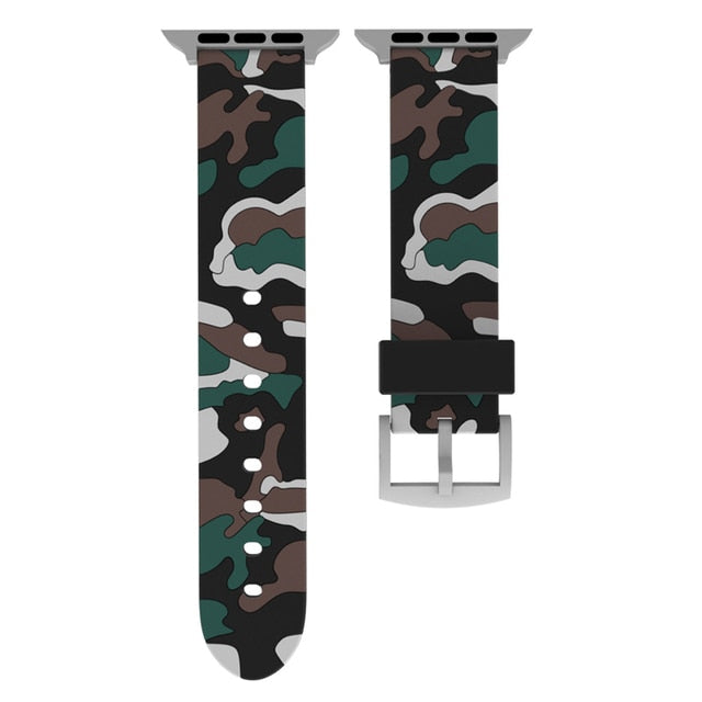 Camouflage sports Silicon Band