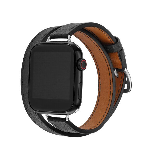 Double Strapped Leather Band